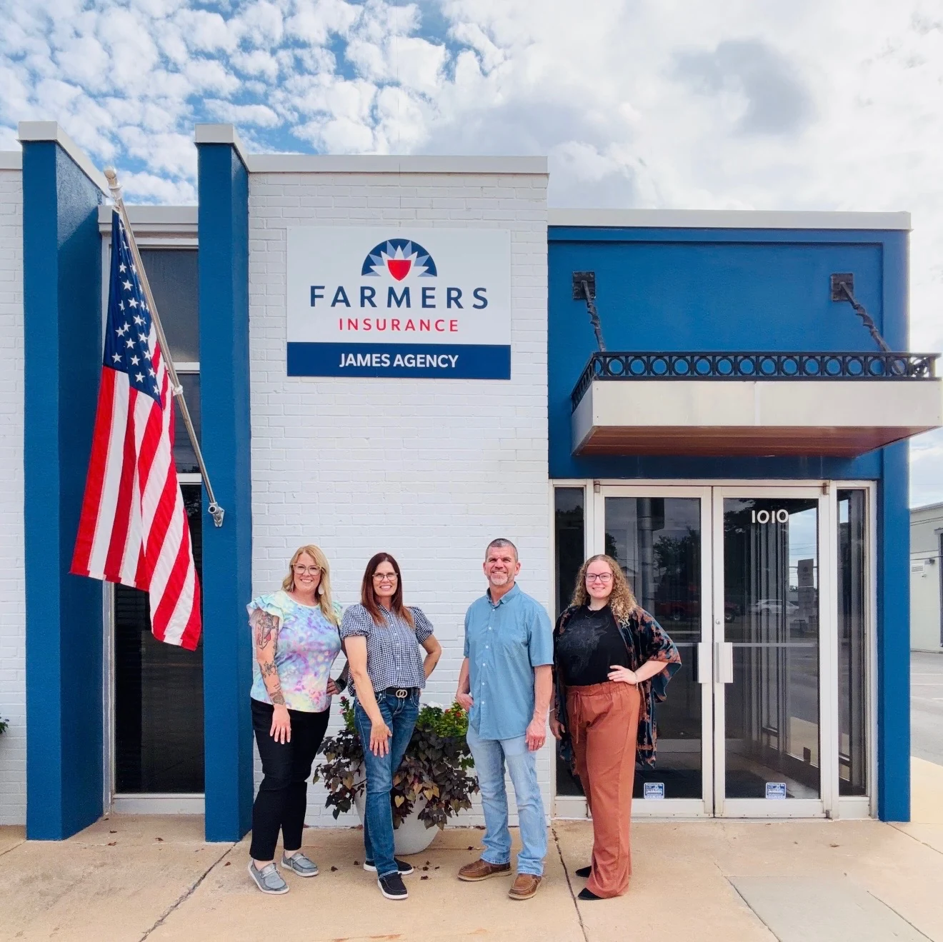 Our team outside the Lawton office at 1010 SW C Avenue